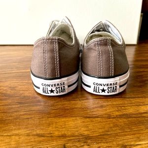 Converse “vintage” Chuck Taylors These shoes are unisex. Men’s 9.5, women’s 11.5